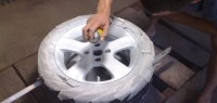 Как самостоятельно покрасить колёсные диски?